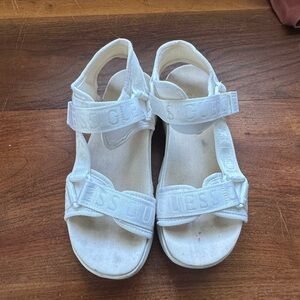 Guess Cream Sandals